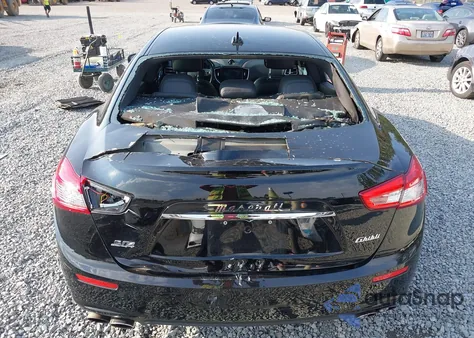 2017 Maserati Ghibli S Q4 z USA, uszkodzony, nr VIN ZAM57RTA3H1230255